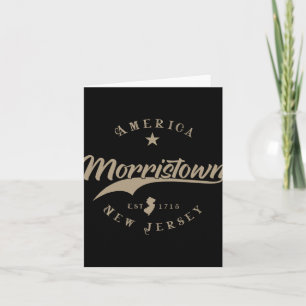 Morristown New Jersey Card