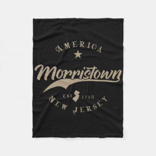 Morristown New Jersey  Fleece Blanket