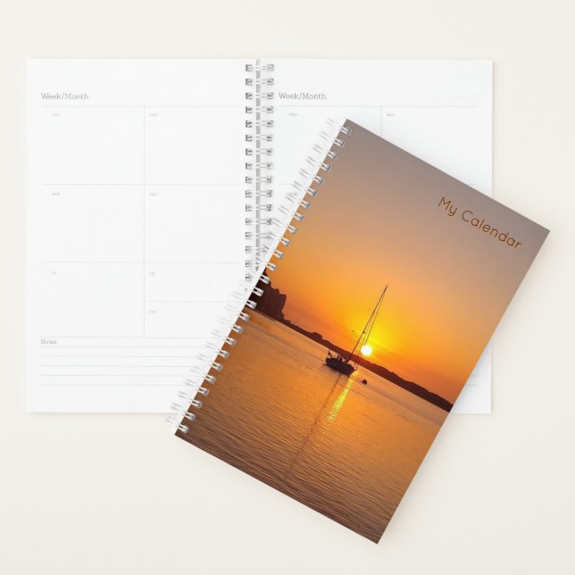 Morro Bay at Sunset Planner (Display)