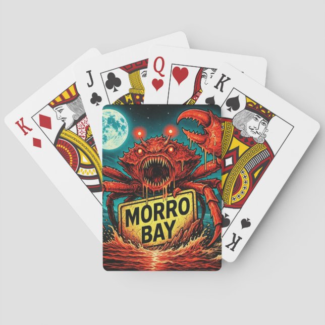 MORRO BAY, CALIFORNIA PLAYING CARDS. PLAYING CARDS (Back)