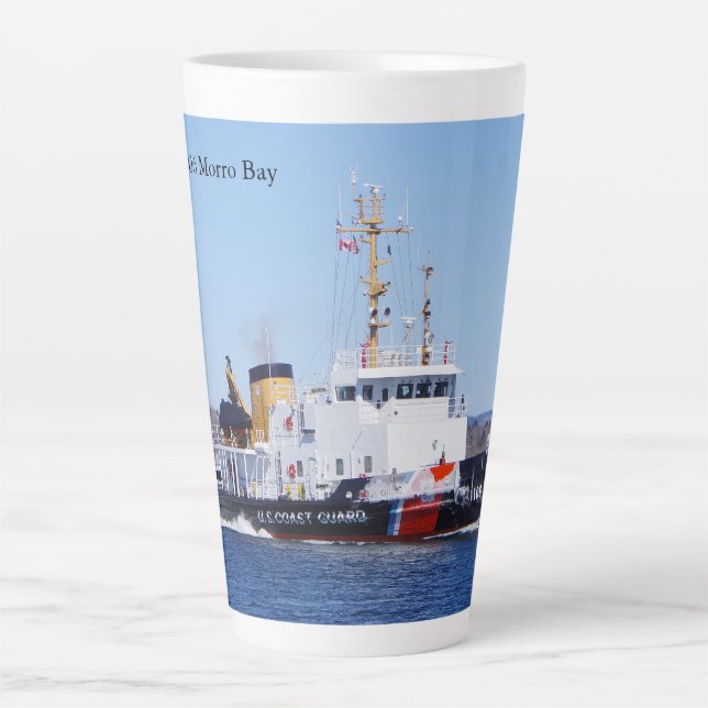 Morro Bay latte mug (Front)