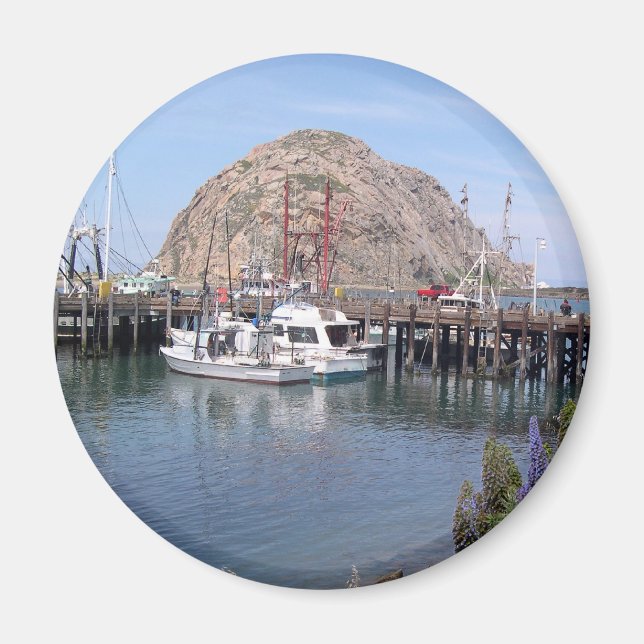 Morro Bay Memories for Your Fridge Door Magnet (Front)