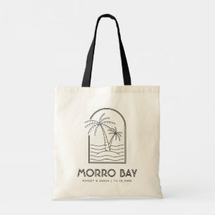 Morro Bay Wedding Weekend Destination Wedding Tote Bag