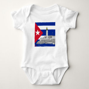 Morro Castle in Havana Baby Bodysuit