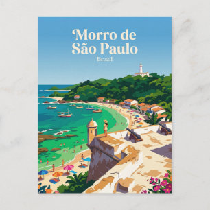 Morro de São Paulo Brazil Postcard