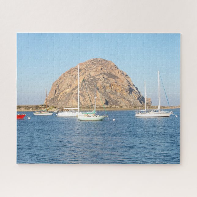 Morro Rock, California 520-pc Jigsaw Puzzle (Horizontal)