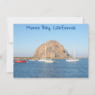 Morro Rock, California card