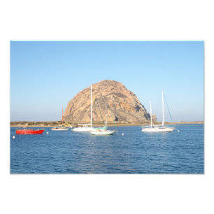 Morro Rock, California Photo Print