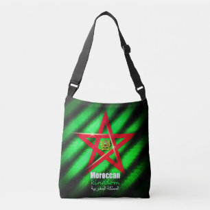 morrocan flag design in illustrator and photoshop crossbody bag