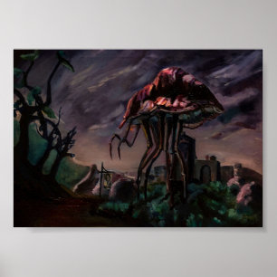 Morrowind  Silt Strider Poster