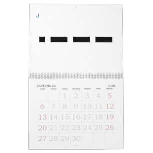 Morse Code 24 Months Alphabet Calendar