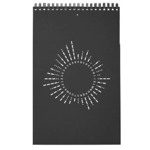 Morse Code Alphabet Calendar