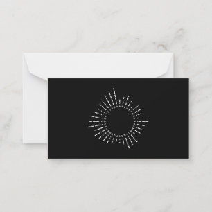 Morse Code Alphabet Card