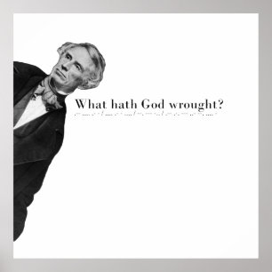 Morse Code Inspiration from History Poster