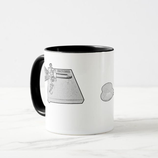 Morse Code Key Mug (Front Left)