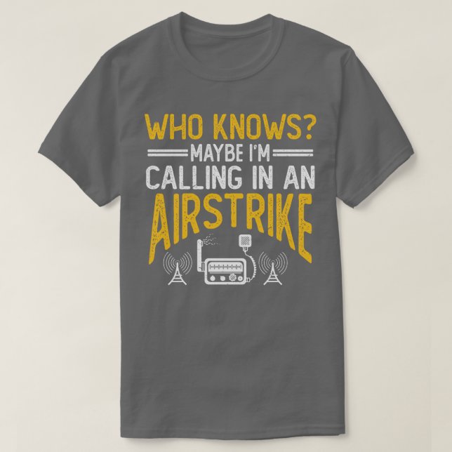 Morse Code Radio Ham Amateur Radio Operator Gift ( T-Shirt (Design Front)