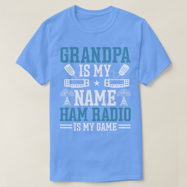 Morse Code Radio Ham Amateur Radio Operator Gift ( T-Shirt (Design Front)