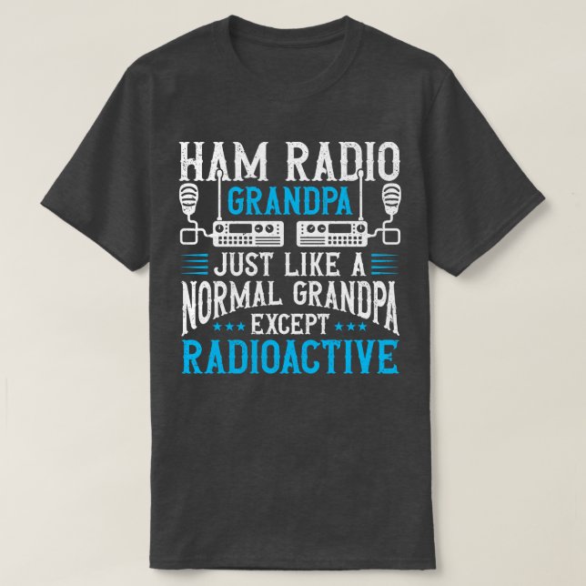 Morse Code Radio Ham Amateur Radio Operator Gift ( T-Shirt (Design Front)