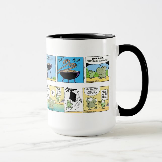 Mort & Wart The Frog Cartoon Compilation Mug (Right)