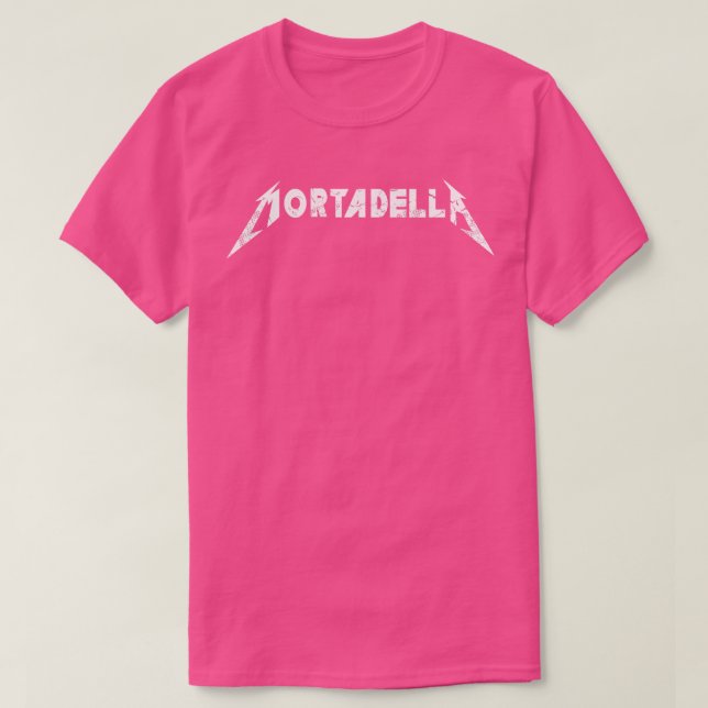 Mortadella Italian Italy Italia Food Humour Funny T-Shirt (Design Front)