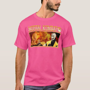 Mortal Kombat Inferno Scorpion Retro 90s Video Gam T-Shirt