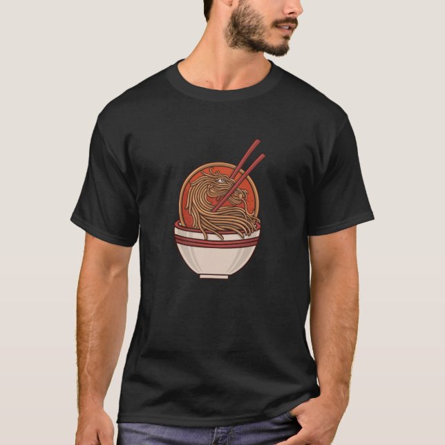 Mortal Ramen T-Shirt (Front)