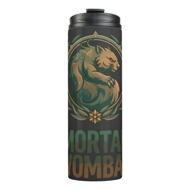 Mortal Wombat Thermal Tumbler (Front)