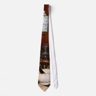 Mortar and Pestle in Drug Store Tie