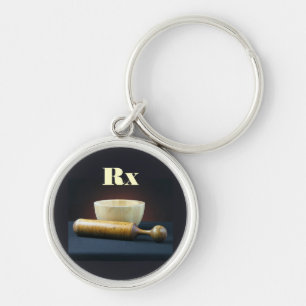 Mortar and Pestle Keychain