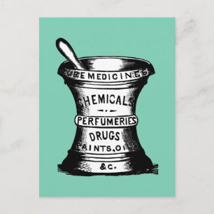Mortar And Pestle Postcard