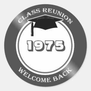 Mortar, class reunion any year Sticker