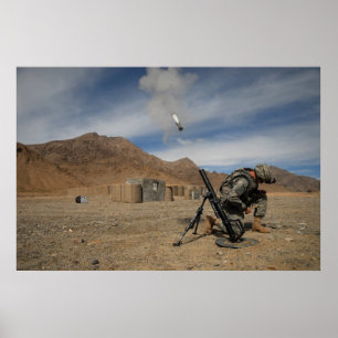 Mortar Fire Poster