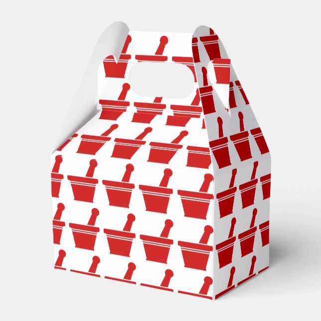 Mortar & Pestle Favour Box (Front Side)