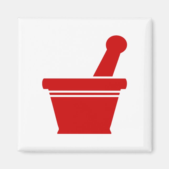 Mortar & Pestle Magnet (Front)