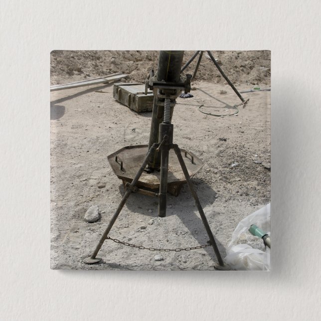 Mortar tubes 15 cm square badge (Front)