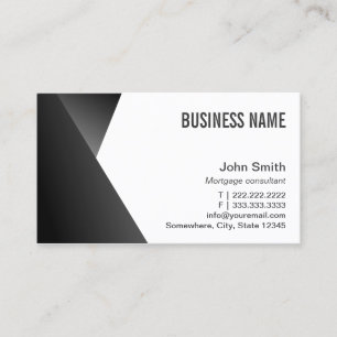 Mortgage Agent Professional Business Card