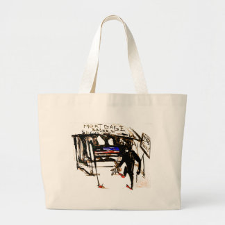 mortgage backed security large tote bag