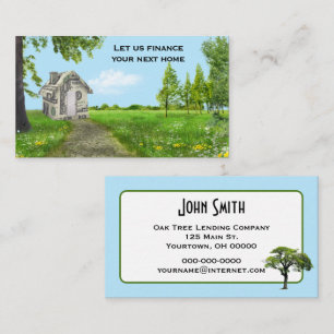Mortgage Money House Business Card