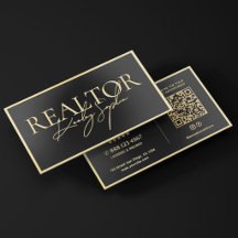 Mortgage Professional Broker Black Gold Frame