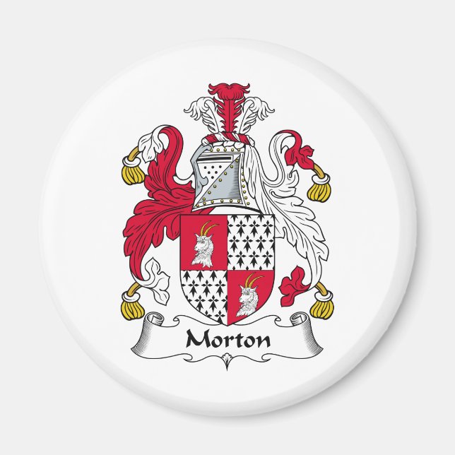 Morton Family Crest Magnet (Front)