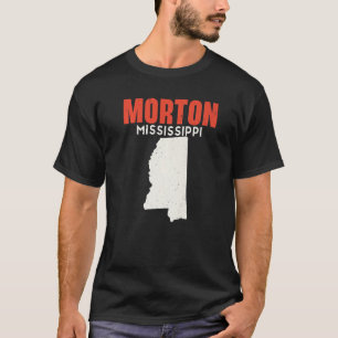 Morton Mississippi USA State America Travel Missis T-Shirt