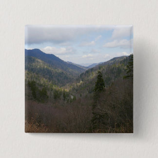 Morton Overlook at Great Smoky Mountains 15 Cm Square Badge
