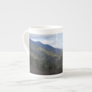 Morton Overlook at Great Smoky Mountains Bone China Mug