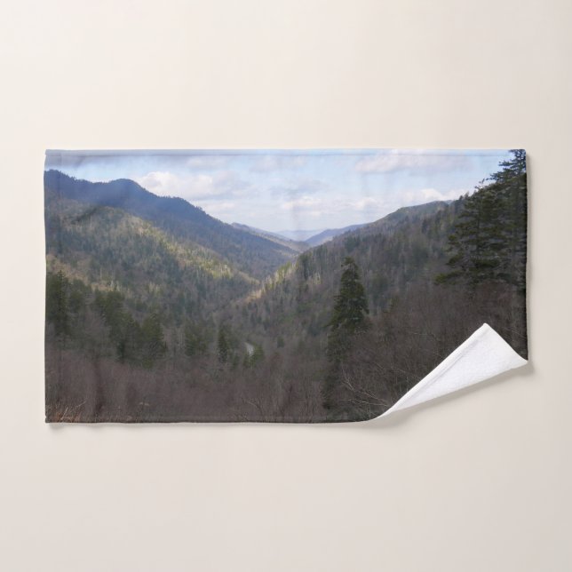 Morton Overlook at Great Smoky Mountains Hand Towel (Hand Towel)