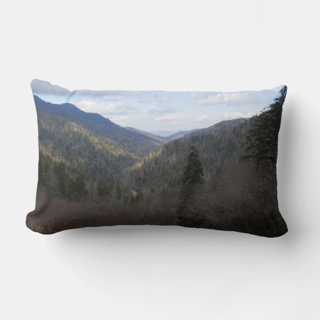 Morton Overlook at Great Smoky Mountains Lumbar Cushion (Front)