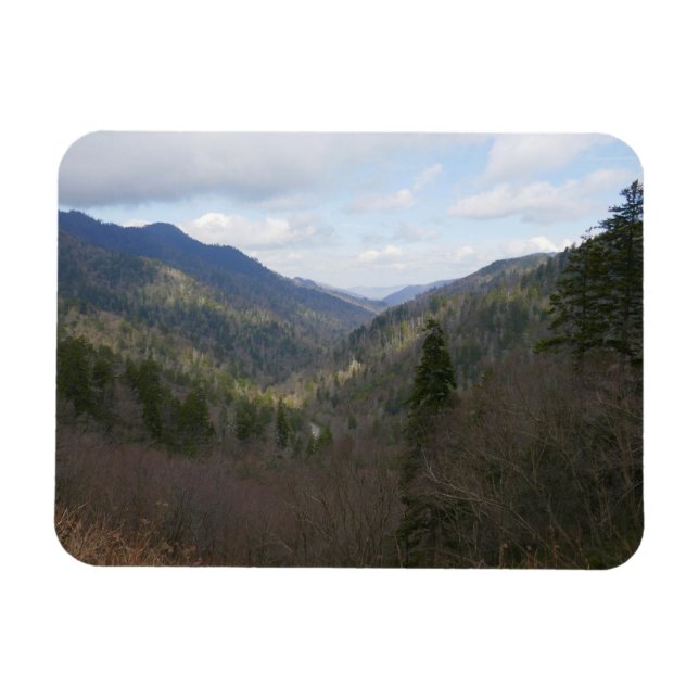 Morton Overlook at Great Smoky Mountains Magnet (Horizontal)