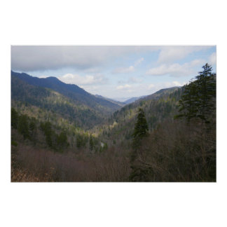 Morton Overlook at Great Smoky Mountains Poster