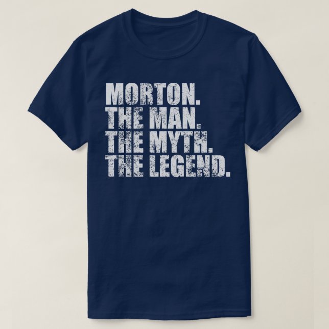 MortonMorton Family name Morton last Name Morton S T-Shirt (Design Front)