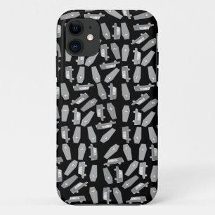 Mortuary Caskets and Hearse iPhone 5/5S case Black