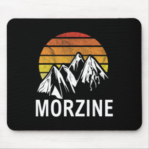 Morzine France French Alp Ski Resort Snowboarding  Mouse Pad